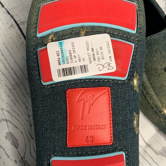 NWT Giuseppe Zanotti Moccasins